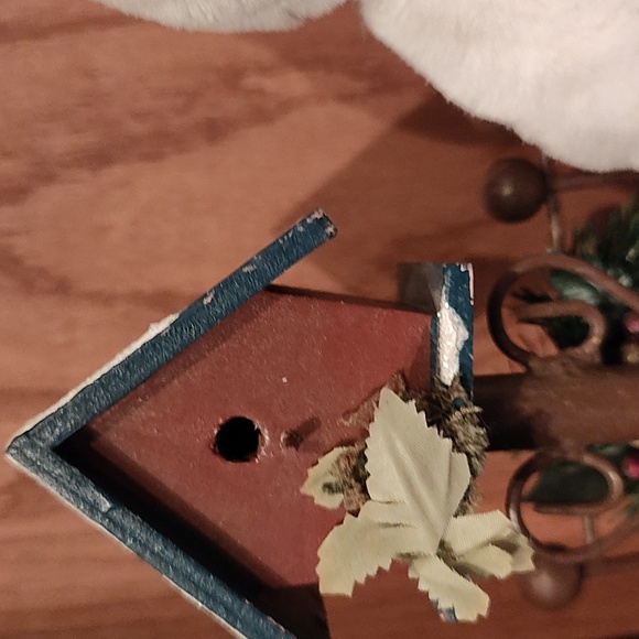 Vintage  small doll with  dog and bird  house - Picture 5 of 9